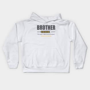 Five Stars Brother Kids Hoodie